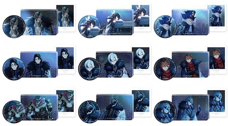 Amazon.co.jp: 原神 公式グッズ 正規品 冬夜の戯劇 缶バッジ 流砂